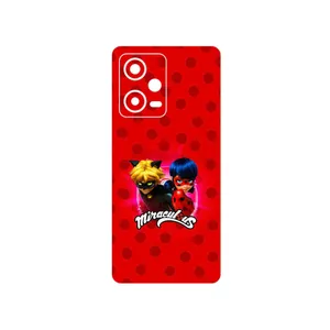 MAHOOT Ladybug and Cat Noir Cover Sticker for Xiaomi Redmi Note 12 Pro