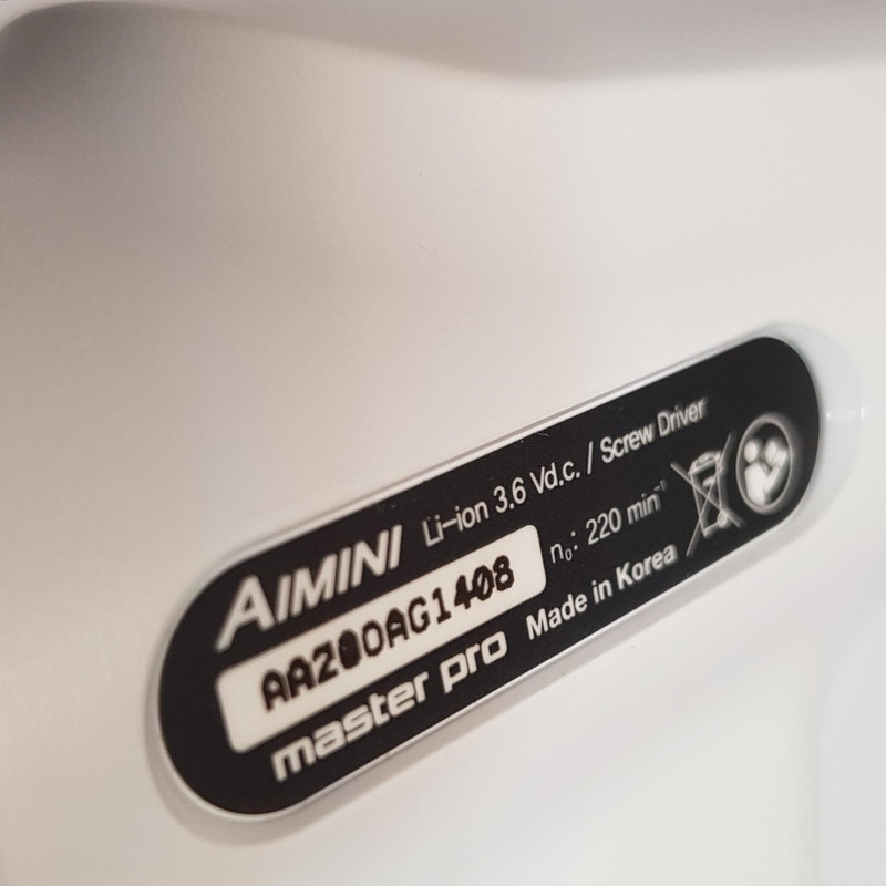 پیچ گوشتی شارژی مسترپرو مدل AI.MINI