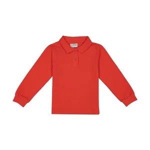 پولوشرت دخترانه ال سی وایکیکی مدل W199364Z4-GYE-RED
