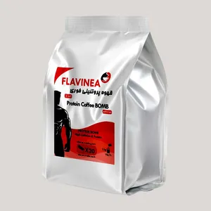 قهوه پروتئینی  فوری 1×3 فلاوینا - 15 گرم بسته 20 عددی