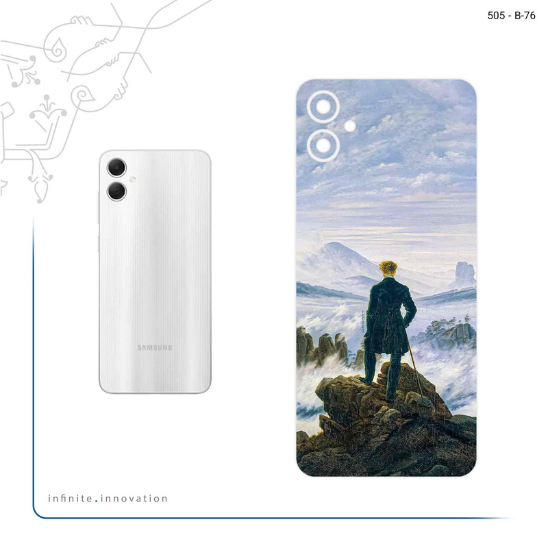 برچسب پوششی ماهوت مدل Wanderer above the Sea of Fog مناسب برای گوشی موبایل سامسونگ Galaxy A05
