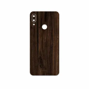MAHOOT Dark Walnut Wood Cover Sticker for Motorola Moto E6 Plus