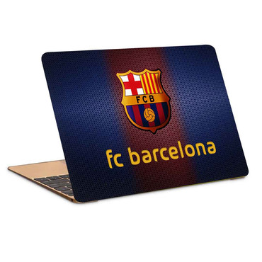 استیکر لپ تاپ طرح f.c barcelona 10کد c-266مناسب برای لپ تاپ 15.6 اینچ
