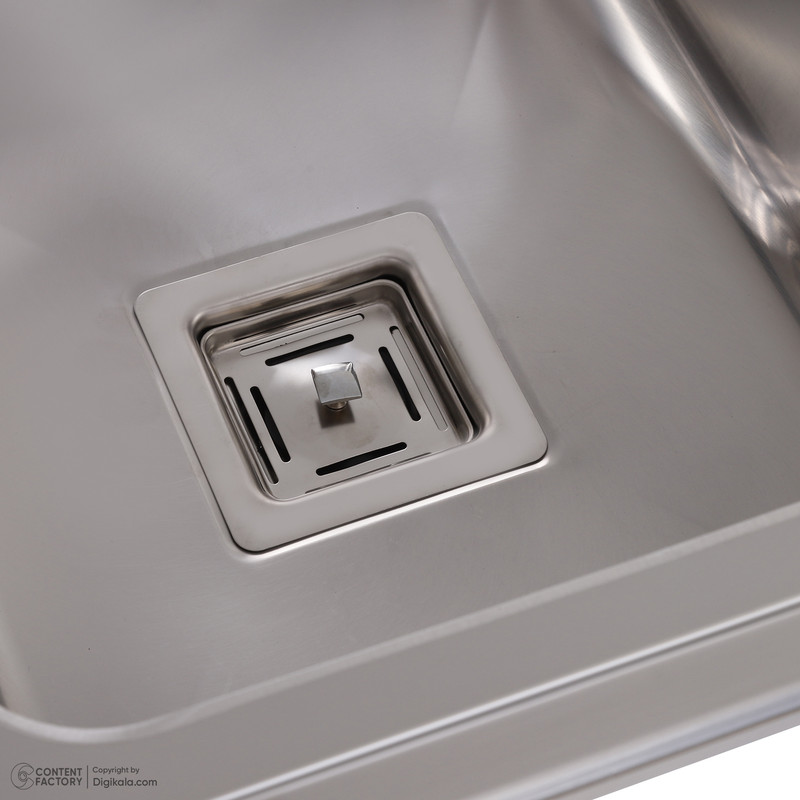 سینک ظرفشویی استیل بیمکث مدل R-4400 توکار