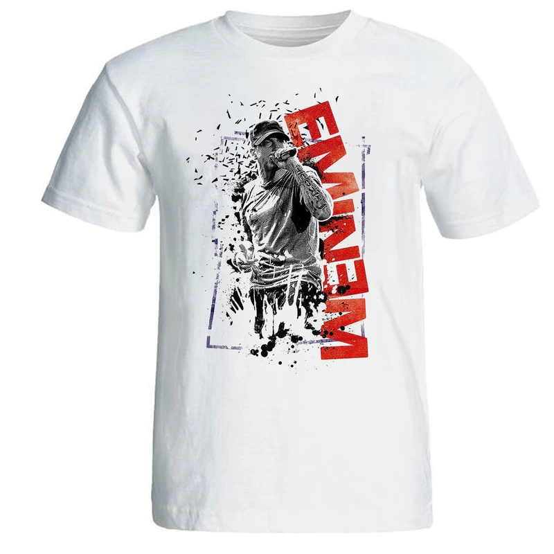 تی شرت آستین کوتاه مردانه مدل امینم کد 0j0 70