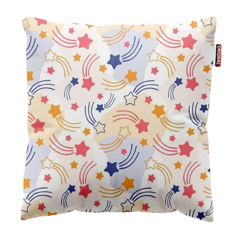  کوسن پاد آفرین طرح ستاره کد 1413 سایز 30*30 سانتی متر