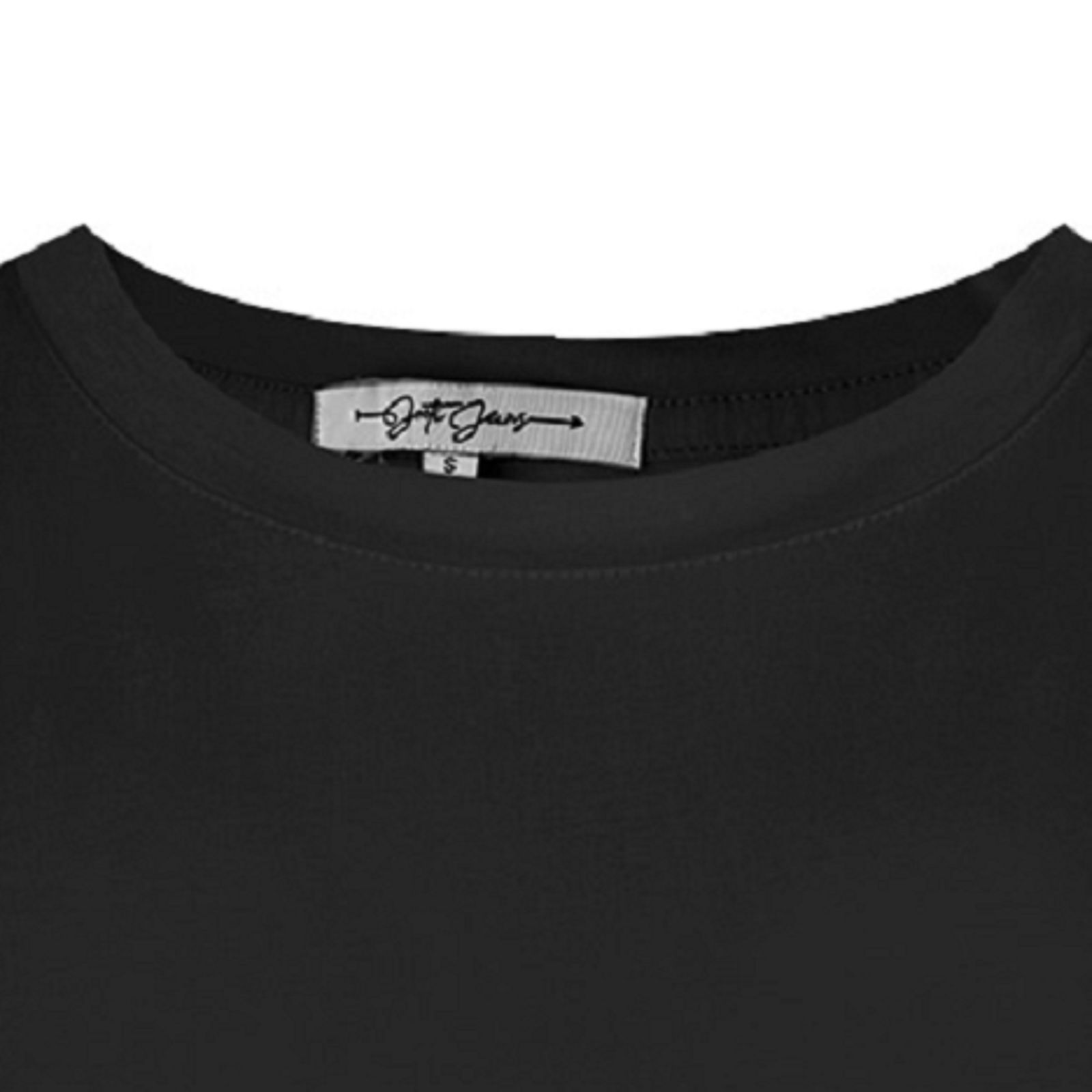 تی شرت لانگ زنانه جوتی جینز کد 155126 رنگ مشکی -  - 3