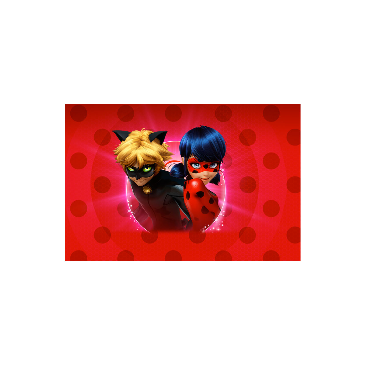  کارت پستال بادکنک آبی مدل دختر کفشدوزکی کد LadyBug1