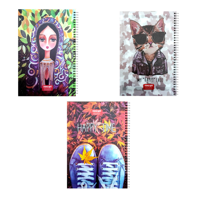 دفتر مشق 100 برگ امید کد 10 مجموعه 3 عددی