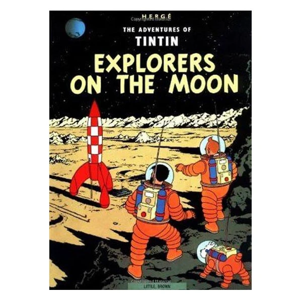 کتاب  Tintin Explorers on the Moon اثر جمعی از نویسندگان نشر Egmont
