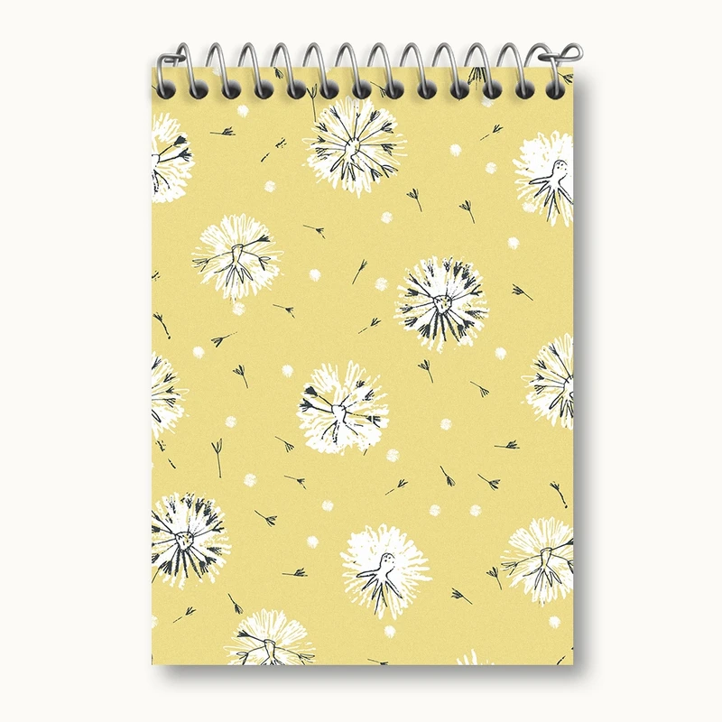 دفتر یادداشت 50 برگ خندالو مدل قاصدک کد N234