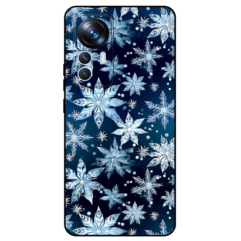کاور مگافون طرح برف مدل 2824 مناسب برای گوشی موبایل شیائومی 12T Pro 