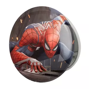 آینه جیبی خندالو طرح مرد عنکبوتی Spider Man مدل تاشو کد 13157 