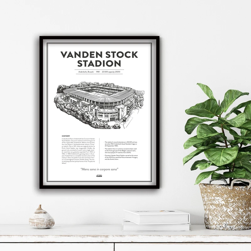 تابلو آتریسا طرح استادیوم Vanden Stock مدل ATS009