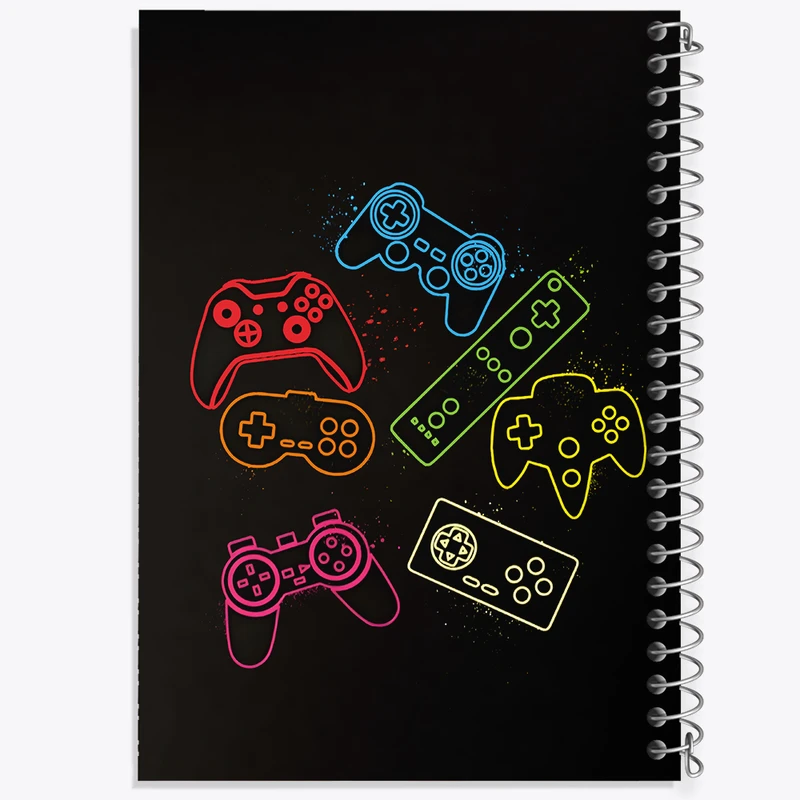 دفتر شطرنجی 50 برگ خندالو طرح گیم (Game) کد F7013