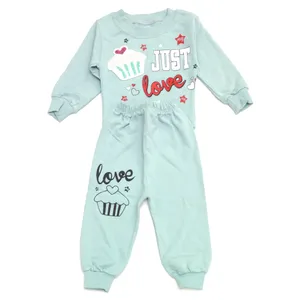 ست سویشرت و شلوار دخترانه مدل 0521