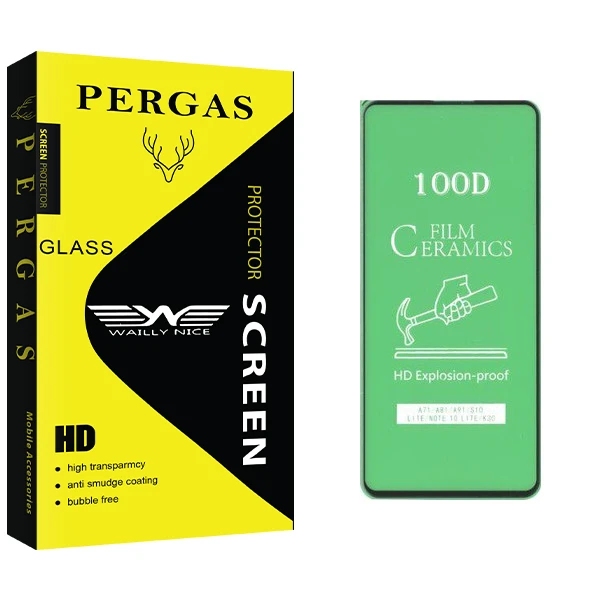محافظ صفحه نمایش سرامیکی وایلی نایس مدل Pergas Glass مناسب برای گوشی موبایل سامسونگGalaxy A71