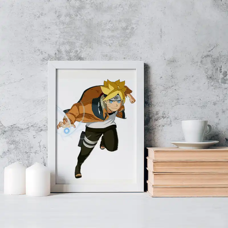 تابلو خندالو مدل بوروتو اوزوماکی انیمه بوروتو کد 15722