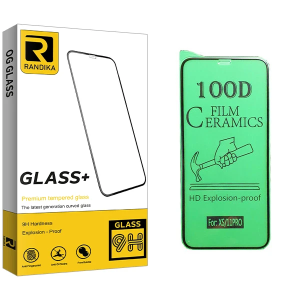 محافظ صفحه نمایش سرامیکی راندیکا مدل GLD مناسب برای گوشی موبایل اپل iPhone 11 Pro