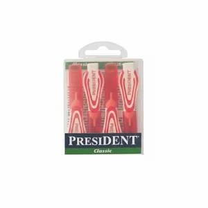 مسواک بین دندانی پرزیدنت مدل XXS 0.23mm بسته 4 عددی