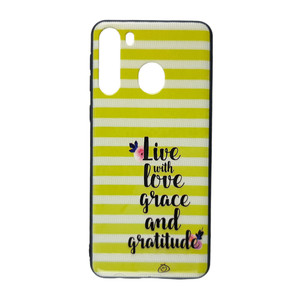 کاور مدل Live with Love مناسب برای گوشی موبایل سامسونگ Galaxy A21