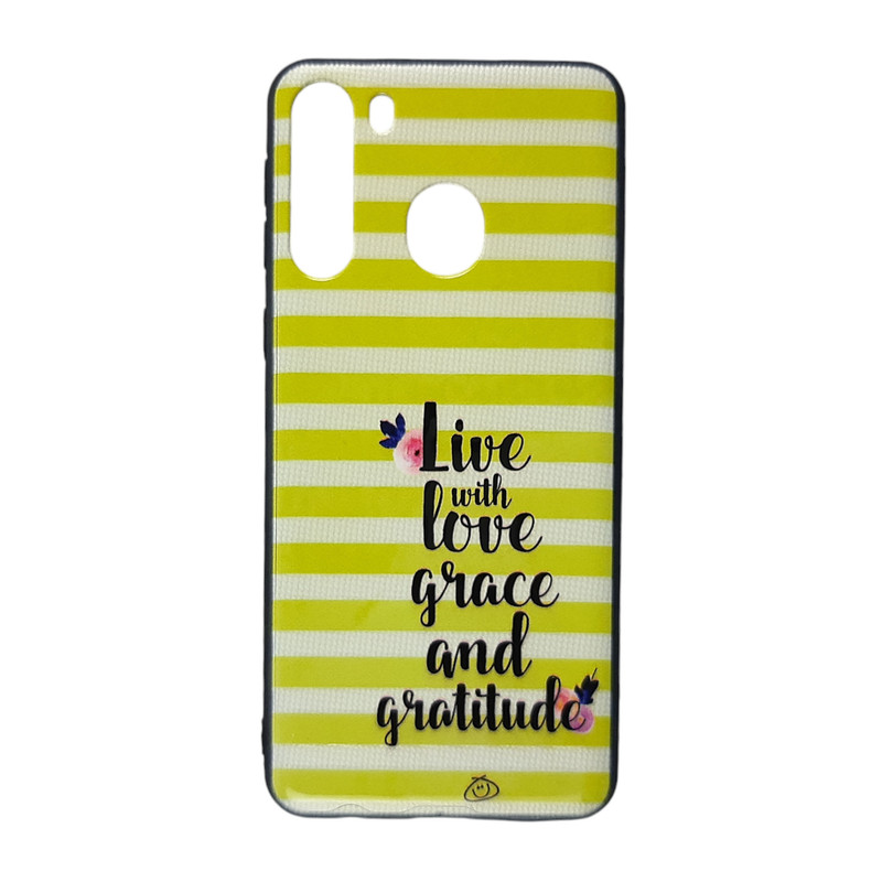 کاور مدل Live with Love مناسب برای گوشی موبایل سامسونگ Galaxy A21