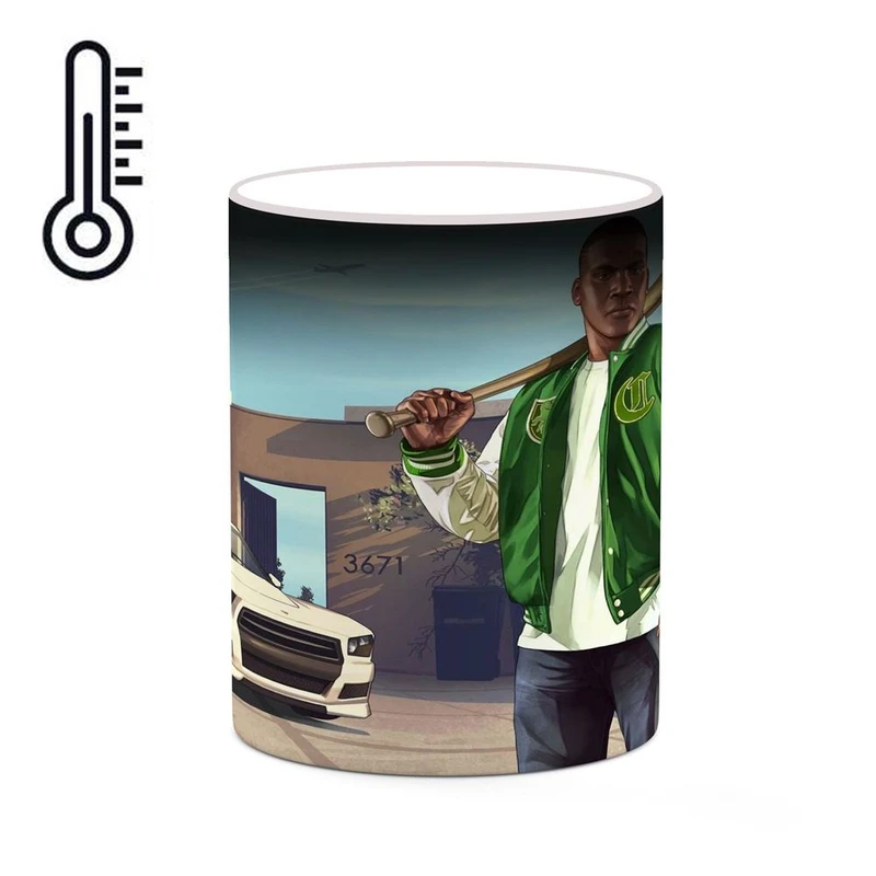 ماگ حرارتی کاکتی مدل بازی Grand Theft Auto V GTA کد mgh28803