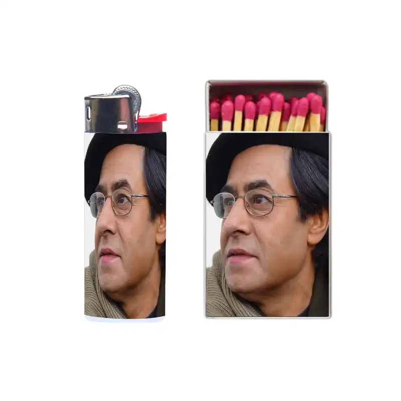 فندک مدل شکیبایی کد 1111 به همراه کبریت