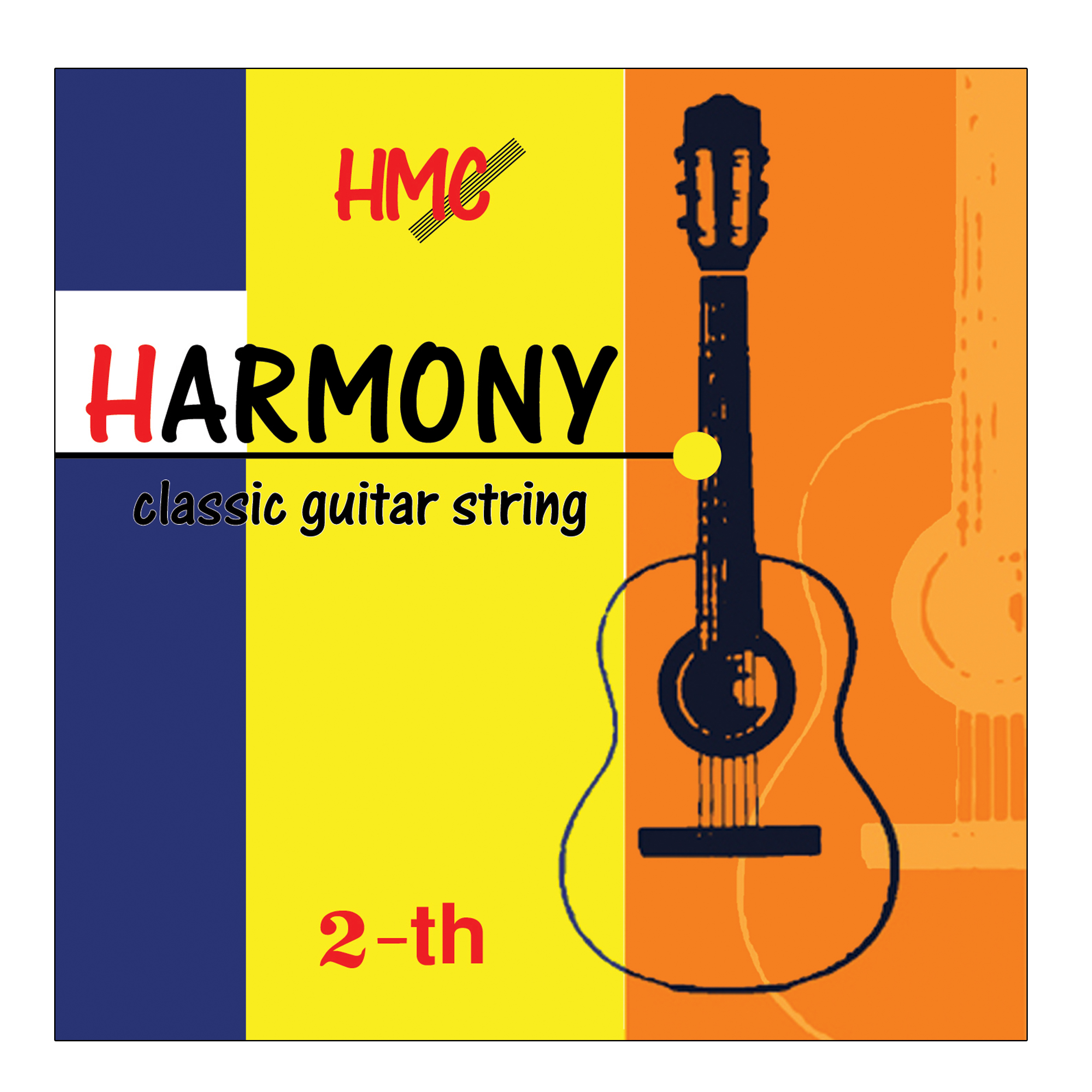 سیم دوم گیتار کلاسیک هارمونی مدل 2-th