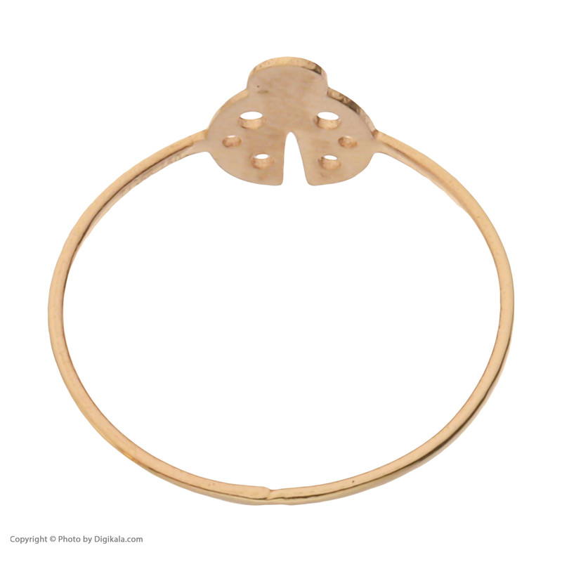 انگشتر طلا 18 عیار دخترانه مایا ماهک مدل MR0772 طرح کفشدوزک