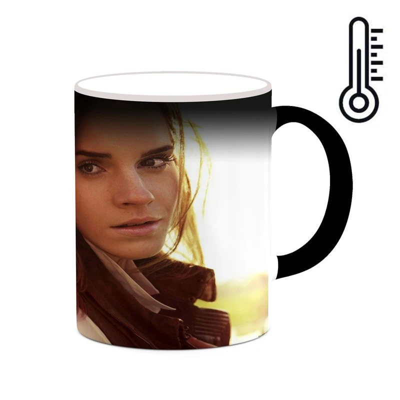 ماگ حرارتی کاکتی طرح اما واتسون Emma Watson مدل mgh26003