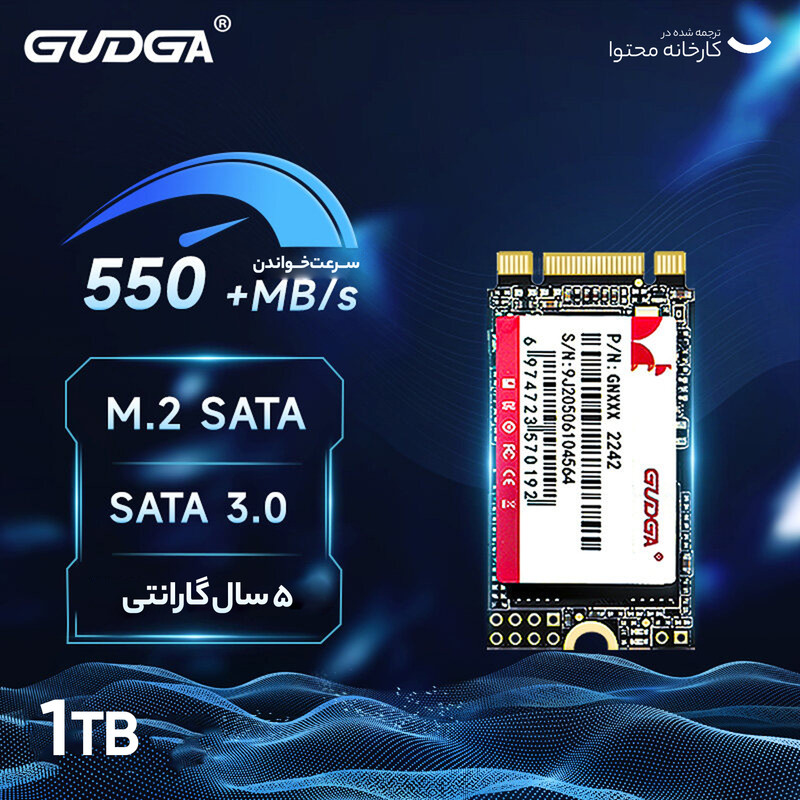 اس اس دی اینترنال گودگا مدل M.2_2242 ظرفیت یک ترابایت