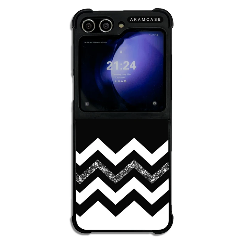 کاور آکام مدل AMC-WSGZFLIP5-SPARKLY-12 مناسب برای گوشی موبایل سامسونگ Galaxy Z Flip 5