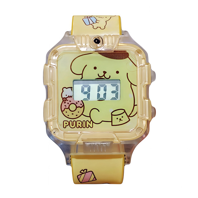 ساعت مچی دیجیتال بچگانه مدل پوم پوم کد P15
