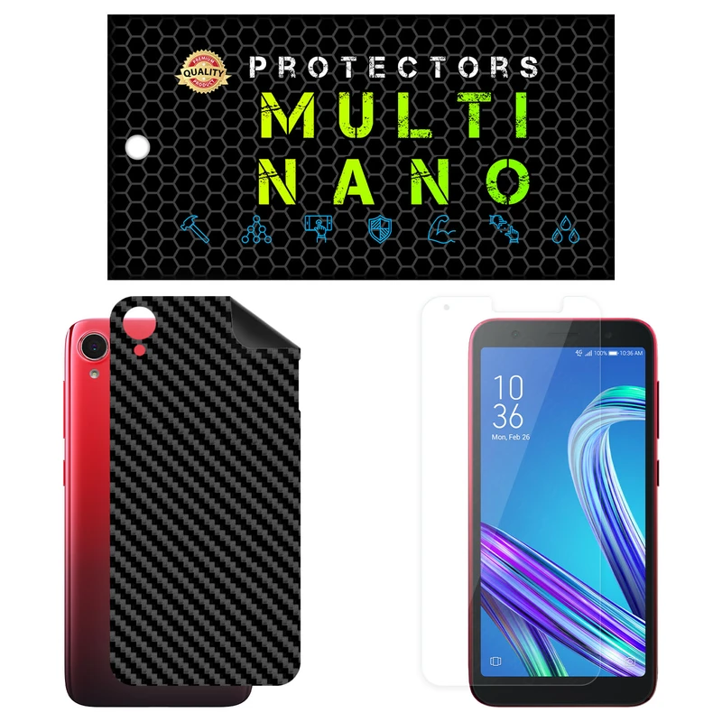 محافظ صفحه نمایش مولتی نانو مدل X-SFC مناسب برای گوشی موبایل ایسوس Zenfone Live L2 به همراه برچسب پوششی