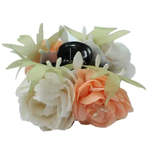 کلیپس مو زنانه مدل گلدار لادن 01