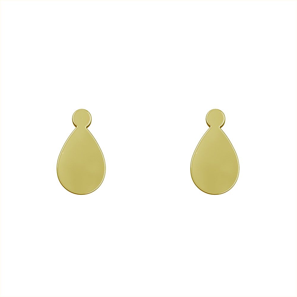 گوشواره طلا 18 عیار زنانه مدوپد مدل اشک کد GA1-13744 -  - 2