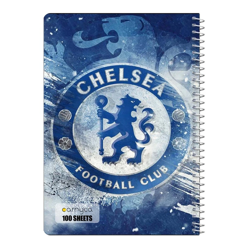 دفتر مشق 100 برگ سیمی کارنیکا طرح چلسی Chelsea کد 48466
