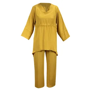 مانتو و شلوار زنانه مدل روجا کد 05