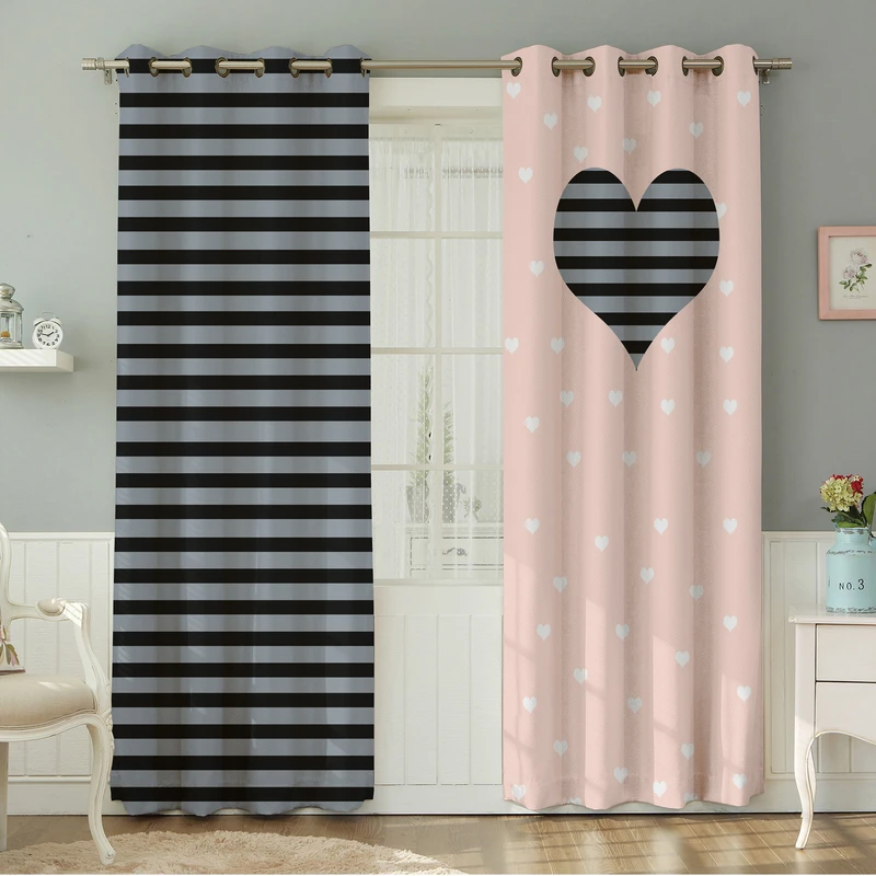 پرده نیروانا طرح مدرن  مدل مخمل کد 8568 سایز 140×280 سانتی متر