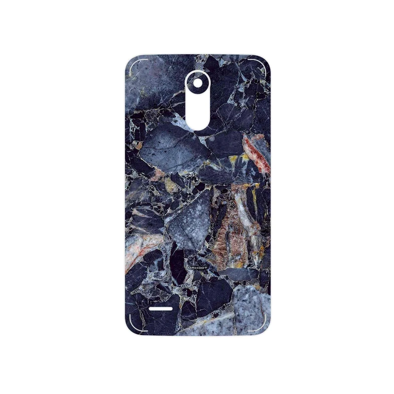 برچسب پوششی ماهوت مدل Broken black marble مناسب برای گوشی موبایل ال جی Stylus 3