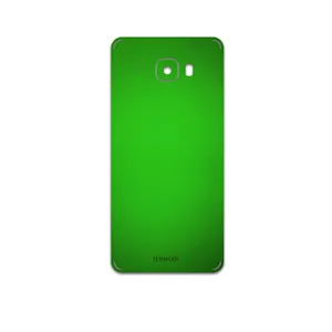 MAHOOT Metallic-Green Cover Sticker for Samsung Galaxy C7