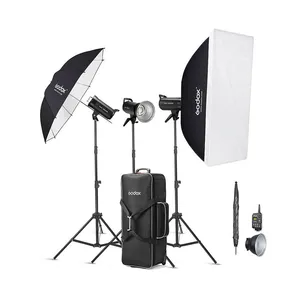 کیت فلاش استودیویی سه شاخه گودکس مدل SK400II-V