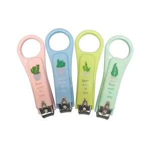 ناخن گیر مدل کاکتوس بسته 4 عددی