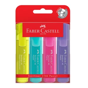 ماژیک علامت گذار فابر کاستل مدل superfluorescent بسته 4 عددی