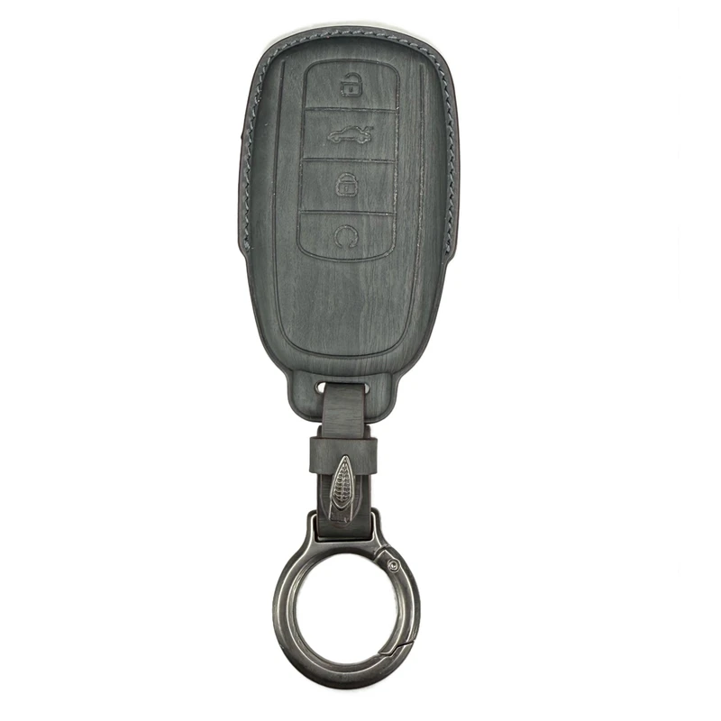 کاور ریموت و سوئیچ خودرو ام ار جی مدل 885 طرح چرم چوب مناسب برای آریزو 6 جی تی