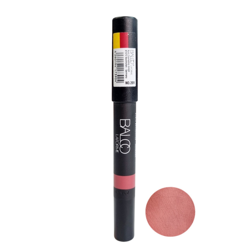 رژ لب مدادی مات و مخملی بالکو مدل LAFORME شماره 201