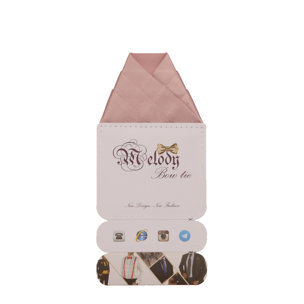 دستمال جیب مردانه ملودی مدل PS5107MSOLpnk