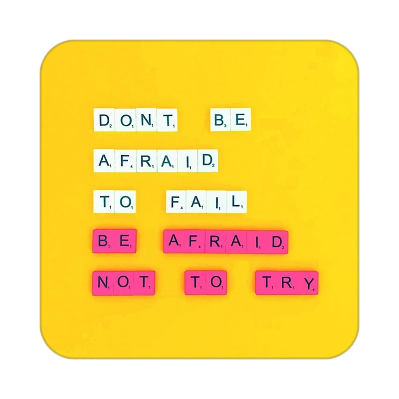 زیر لیوانی کاکتی طرح جملات انگیزشی و مثبت مدل mp24721