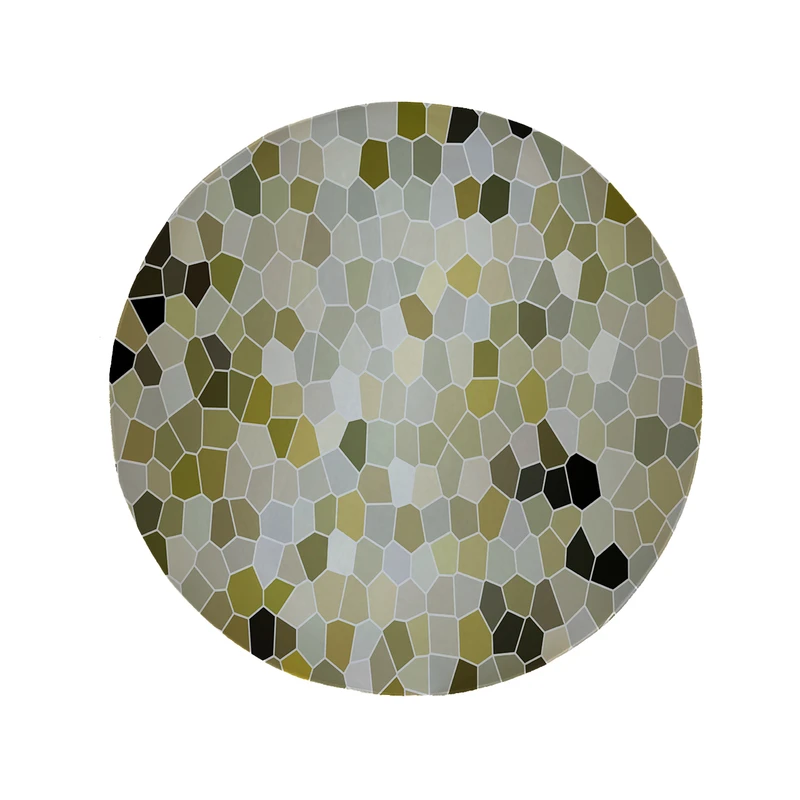 پادری مدل دایره طرح کلاسیک کد 5246 سایز 90 × 90 سانتی متر 